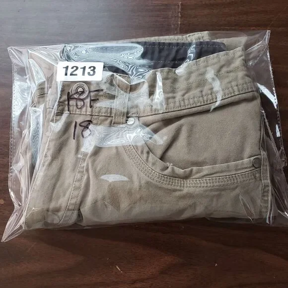 Kuhl Kanvus Jeans Mens 33x28 Brown Vintage Patina Dye Canvas Outdoor Pants - Picture 12 of 12